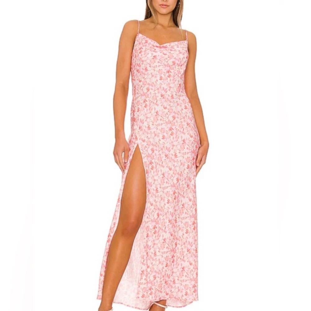 RESA River Dress in Pink Floral